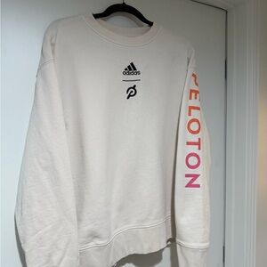 Adidas x Peloton Cream Sweatshirt - Size L